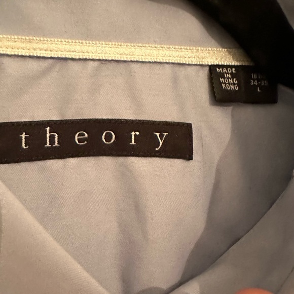 Theory Dress Shirt L - Picture 2 of 2
